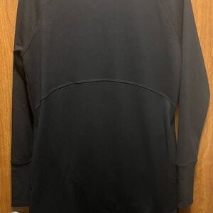 Athleta Black Long Sleeve Dress